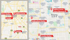 station location map