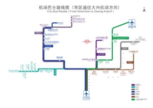 Beijing Downtown to Daxing Airport Shuttle Bus Routes